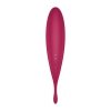 Satisfyer Twirling Pro Connect App dark red - masażer łechtaczki (czerwony)